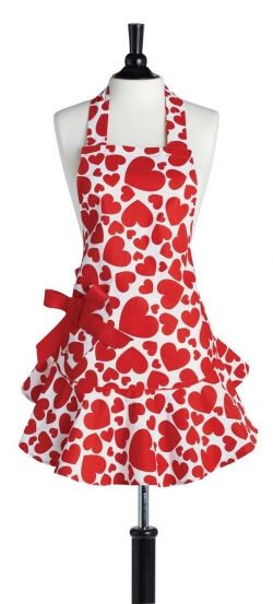 Jessie Steele Sweethearts Bib Josephine Apron