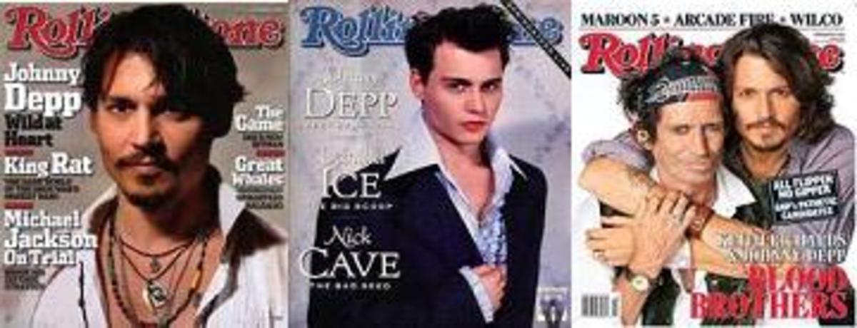 Johnny Depp Rolling Stone Magazines
