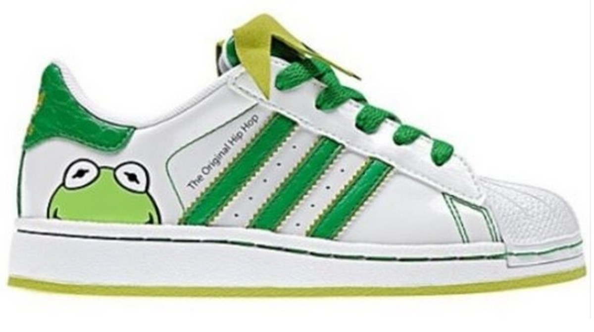 Love These Kermit The Frog Adidas Superstar II Shoes