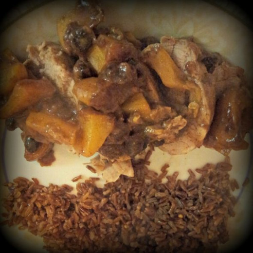 Plated for perfection with curried cargo rice.
