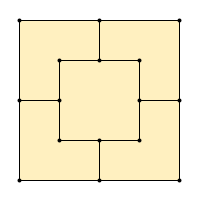 By Elembis (Copied from Nine Men's Morris.svg and modified.) [GFDL (http://www.gnu.org/copyleft/fdl.html) or CC-BY-SA-3.0 (http://creativecommons.org/licenses/by-sa/3.0/)], via Wikimedia Commons