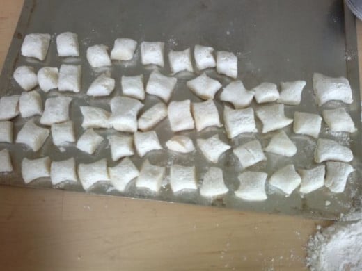 Cut Gnocchi