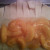 Cut the outer sections of the pie shell into strips (on both sides) Cut the outer sections of the pie shell into strips (on both sides)