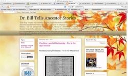 Dr. Bill Tells Ancestor Stories