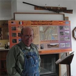 Local historian, Steve Taylor, Fremont, Utah