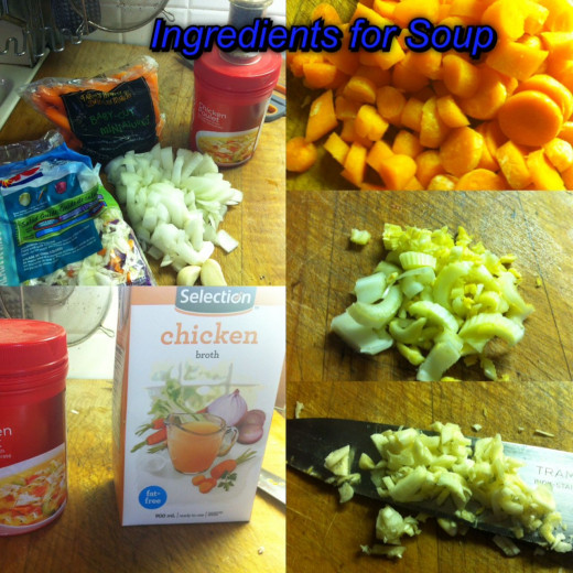 Most of the ingredients needed