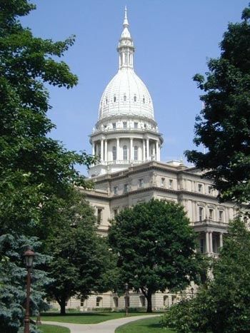 Michigan State Capital in Lansing