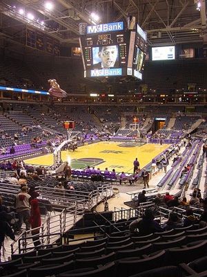 Bradley Center, home of the Milwaukee Bucks of the National Basketball Association.
