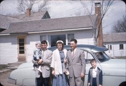 Smith family off to church