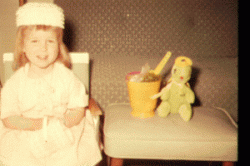 Annette and turtle