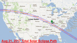 Click on the photo to see the path of the August 2017 total solar eclipse