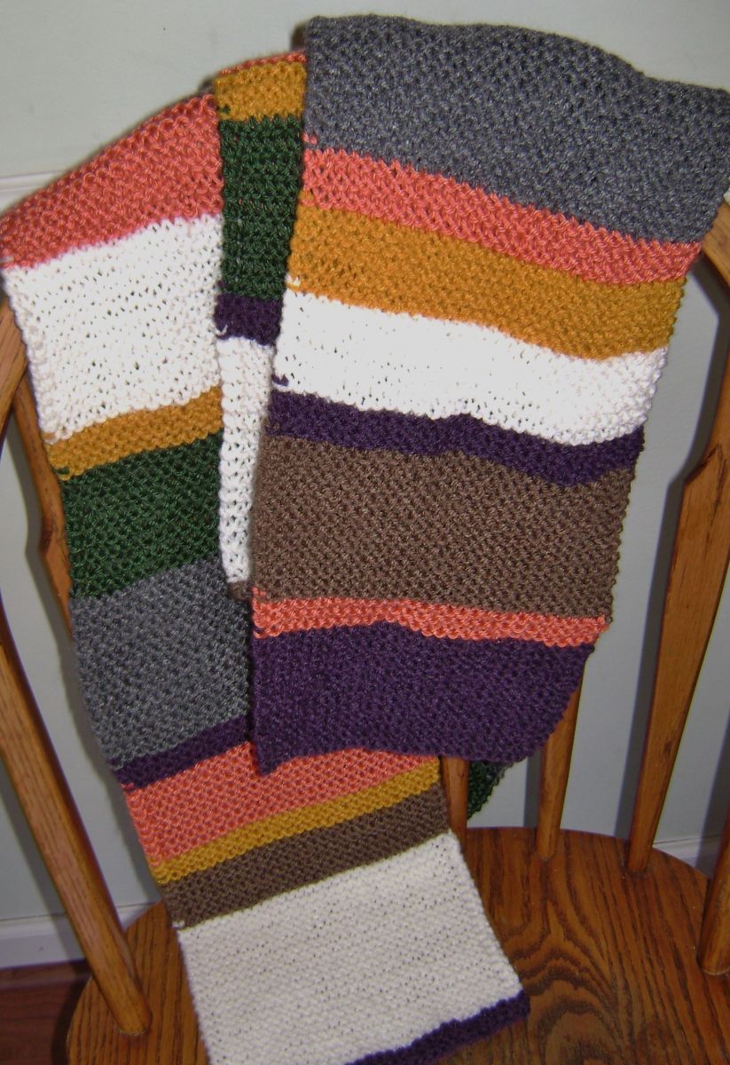 Classic Dr. Who scarf