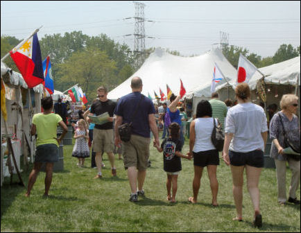 It was a beautiful, warm day in Skokie - perfect for a festival.