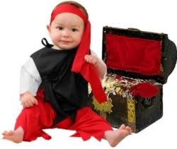 Baby Boy Infant Pirate Halloween Costume (6-12 Months)