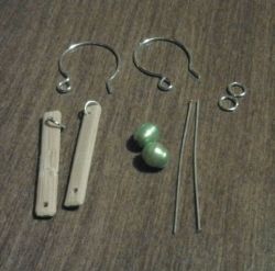 Bamboo Link Earrings Supplies