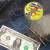 1 - Measure and cut 4.5 feet of elastic cord (In a pinch, you can use a dollar bill - about 6 inches). Clip a clothespin to one end as a bead stopper. 1 - Measure and cut 4.5 feet of elastic cord (In a pinch, you can use a dollar bill - about 6 inches). Clip a clothespin to one end as a bead stopper.
