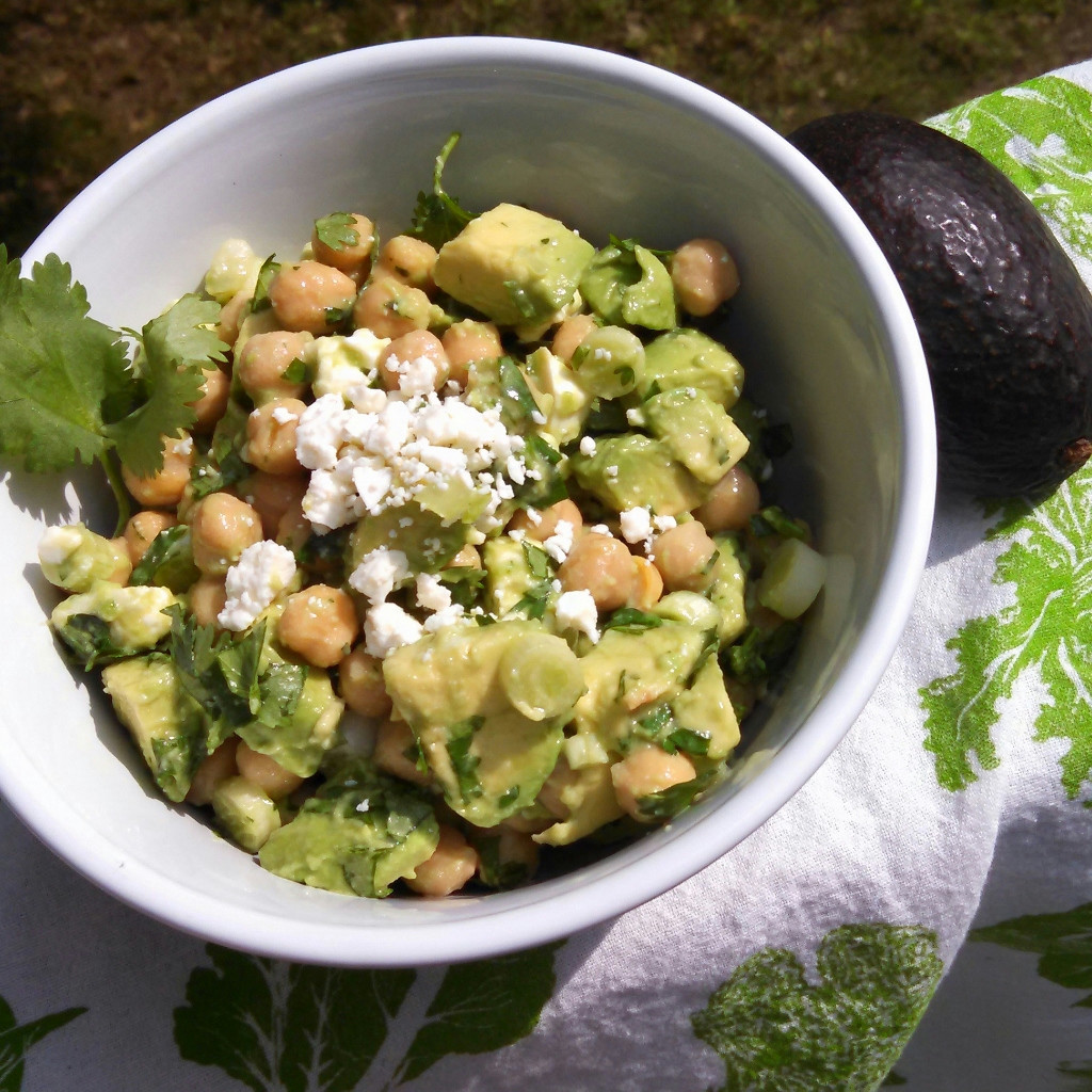 Garbanzo Avocados Salad Recipe