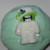 The easist way is to just frost the cake and place the mummy atop. Any child can do this. The easist way is to just frost the cake and place the mummy atop. Any child can do this.