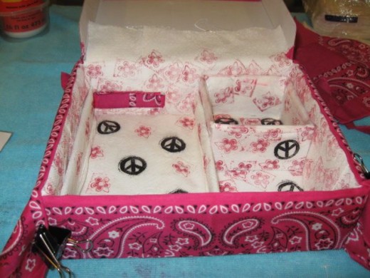 I tried to get this boarder perfectly lined up on the sides but, NOT!  It slid in the back corners.  No worries.  A ribbon border will fix it. I tried to get this boarder perfectly lined up on the sides but, NOT!  It slid in the back corners.  No worries.  A ribbon border will fix it.