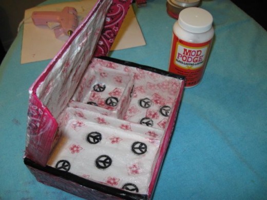 The large brush makes the outside go faster.  Allow plenty of dry time.  Crank up the jams and grab a cookie. The large brush makes the outside go faster.  Allow plenty of dry time.  Crank up the jams and grab a cookie.