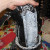 When covering the strap, drawstrings, and hobo extension up top, keep in mind you have to occasionally "work" the fabric. That means, you have to move it or it will dry too stiff. Just keep applying and as it starts to stiffen, move the fabric around When covering the strap, drawstrings, and hobo extension up top, keep in mind you have to occasionally "work" the fabric. That means, you have to move it or it will dry too stiff. Just keep applying and as it starts to stiffen, move the fabric around