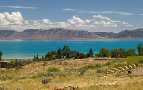 Bear Lake, east of Logan, Utah.