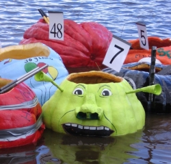 Pumpkin Boats Windsor Regatta Nova Scotia