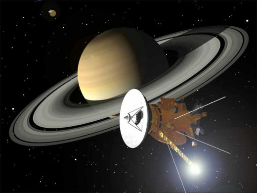 Cassini en Route to Saturn