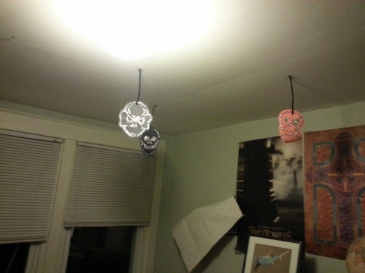 A few hanging in my decrepit office.
