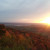 Sunset in Gatineau Park - Champlain Lookout in fall Sunset in Gatineau Park - Champlain Lookout in fall