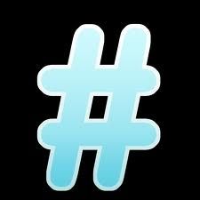 Twitter followers hashtag image