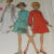 Vintage sewing pattern graphics for art collage.