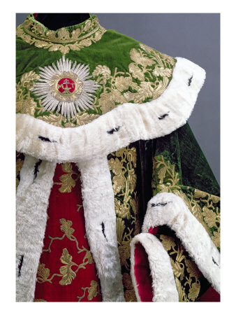 King's robe embroidered with gold, made in 1031 AD.