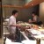Working hard in the kitchen. Working hard in the kitchen.