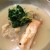 White miso, Saikyo miso, Monchong Hawaiian Fish, Oyster garnished with Mizuna, Corn Sprouts, Kuzu Pepper. White miso, Saikyo miso, Monchong Hawaiian Fish, Oyster garnished with Mizuna, Corn Sprouts, Kuzu Pepper.