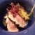 Gobo sauce, Mountain Side Yam, Foie gras in Katsu, Lotus Root, Duck Gobo sauce, Mountain Side Yam, Foie gras in Katsu, Lotus Root, Duck
