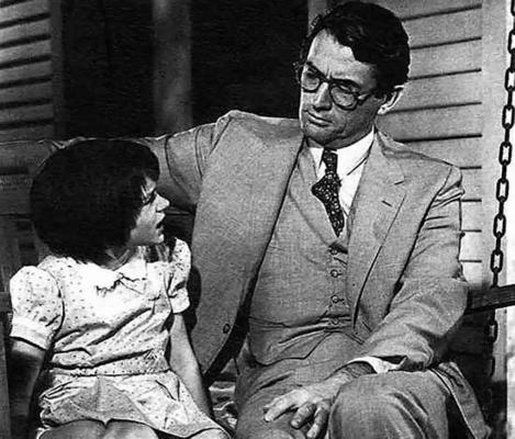 Greg Peck as Atticus Finch is, IMHO, the epitome of sexy.