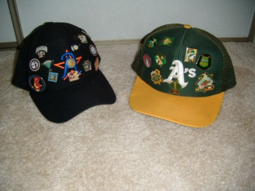 These two hats held a lifetime of memories.