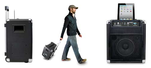 Battery powered sound system