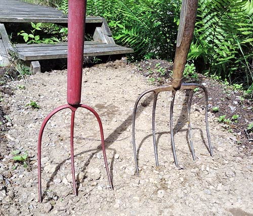 old hay fork examples