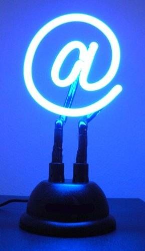 usb powered @ neon sign