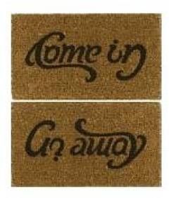 Come in - go away doormat