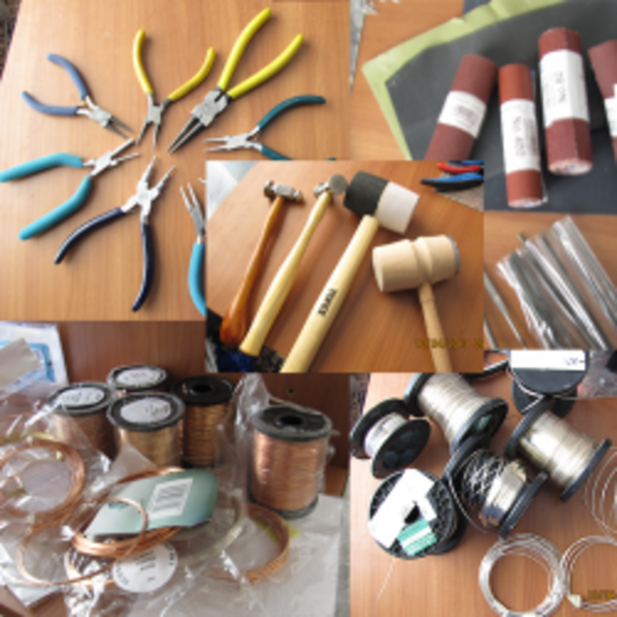Basic Tools For Wire Wrapping Jewelry