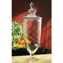 Godinger Glass Jar Apothecary Dispenser