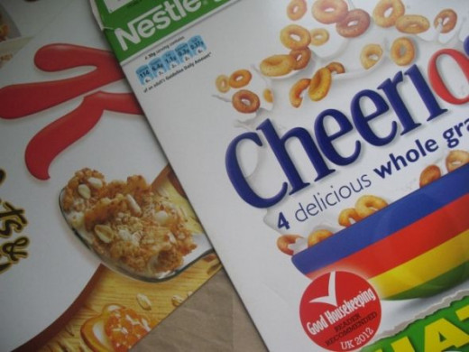 Cereal Box Cardboard