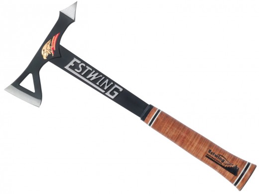 No. 8 Estwing ETA 27-Ounce Tomahawk Axe with Leather Grip
