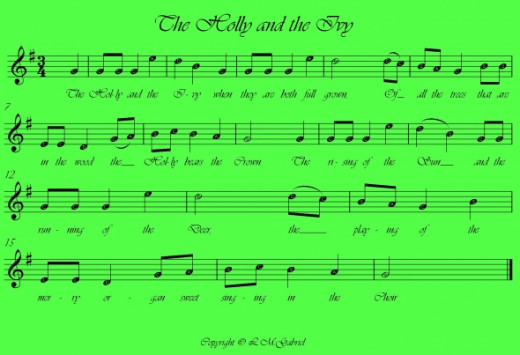 The Holly and the Ivy free sheet music feel free to download or print this music for personal use.