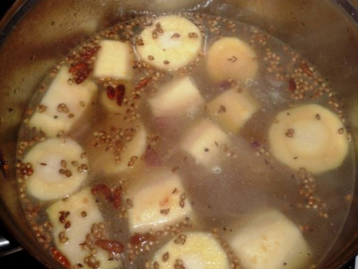 Spicy Parsnip Soup 2