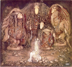 Image credit - John Bauer - The Boy and the Trolls from wikipedia, in public domain