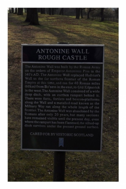 Antonine Wall Descriptive Plaque